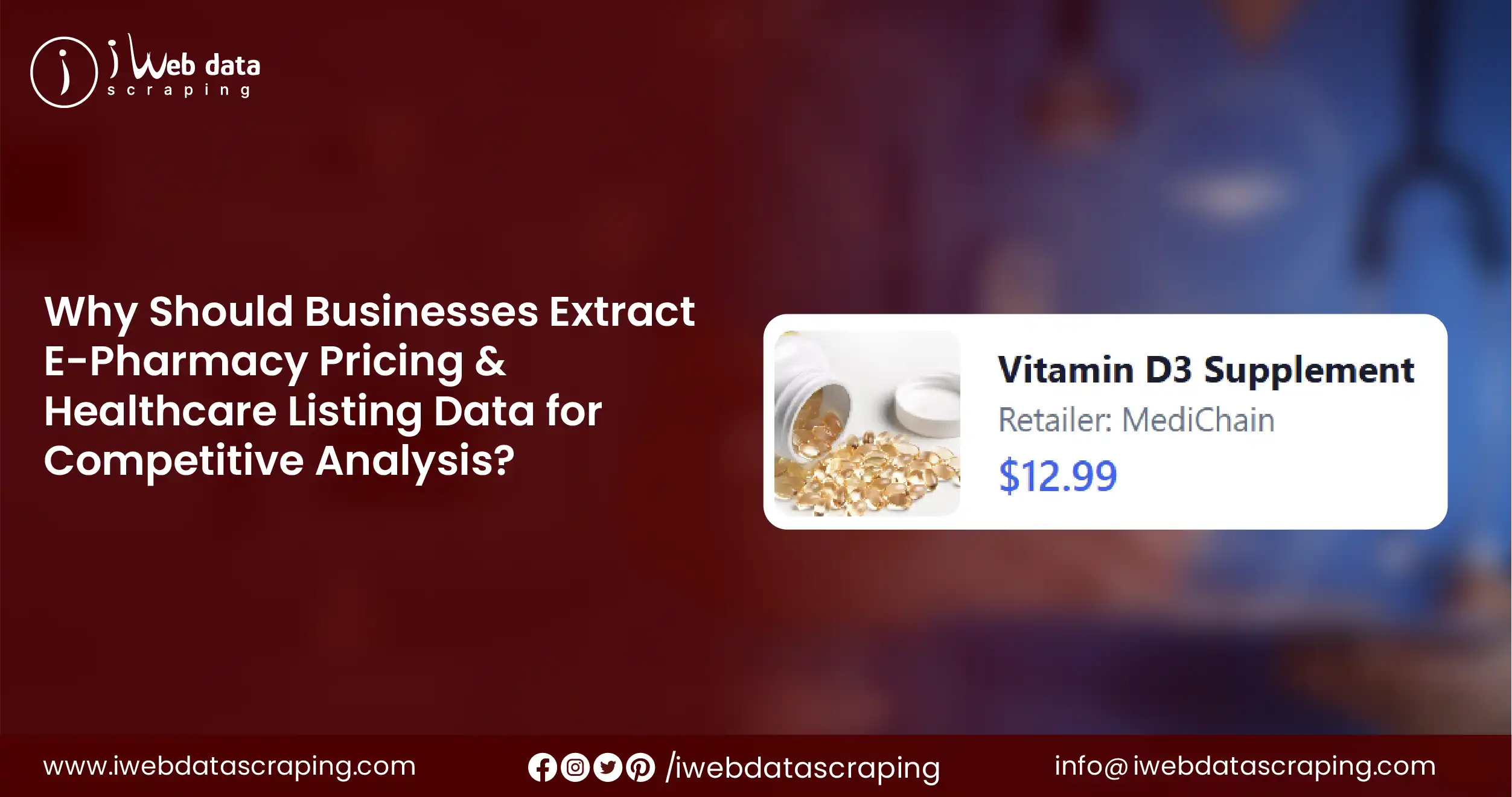 Why Should Businesses Extract E-Pharmacy Pricing